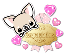 Chihuahua 3D Sticker ( English ) sticker #5759322