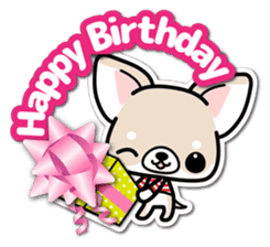 Chihuahua 3D Sticker ( English ) sticker #5759323