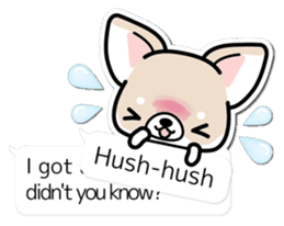 Chihuahua 3D Sticker ( English ) sticker #5759327