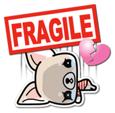 Chihuahua 3D Sticker ( English ) sticker #5759328