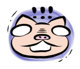 Pig nose friend sticker #5759460