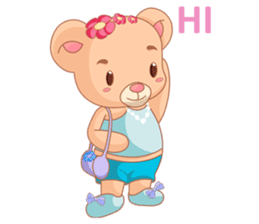 Cute Fashion Bears sticker #5759692