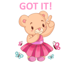 Cute Fashion Bears sticker #5759695