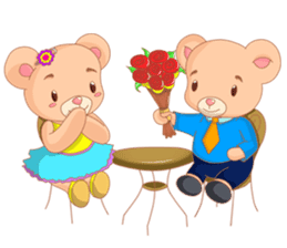 Cute Fashion Bears sticker #5759701