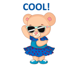 Cute Fashion Bears sticker #5759704
