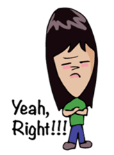 Funny sister, brother sticker #5759735