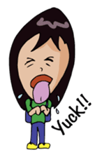 Funny sister, brother sticker #5759750