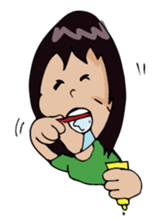 Funny sister, brother sticker #5759758