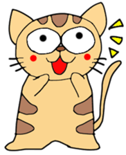 Tiger cat Toto2 sticker #5759892