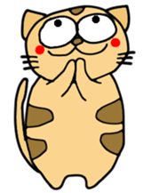 Tiger cat Toto2 sticker #5759893