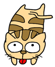 Tiger cat Toto2 sticker #5759896