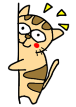 Tiger cat Toto2 sticker #5759899