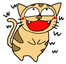 Tiger cat Toto2 sticker #5759903