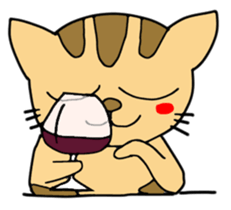 Tiger cat Toto2 sticker #5759906