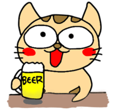 Tiger cat Toto2 sticker #5759907