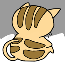 Tiger cat Toto2 sticker #5759913