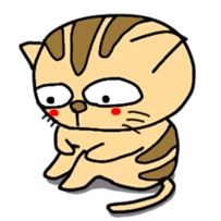 Tiger cat Toto2 sticker #5759917