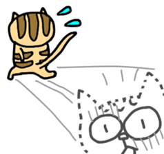 Tiger cat Toto2 sticker #5759918