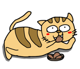 Tiger cat Toto2 sticker #5759924