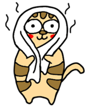 Tiger cat Toto2 sticker #5759929