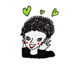 Cool women sticker #5760065