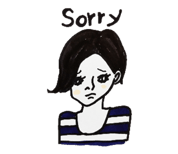 Cool women sticker #5760067