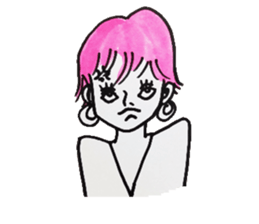 Cool women sticker #5760069