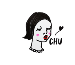 Cool women sticker #5760072