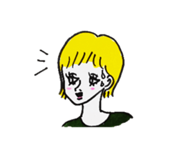 Cool women sticker #5760074