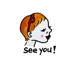 Cool women sticker #5760079