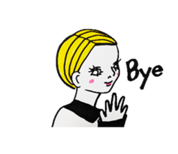 Cool women sticker #5760082