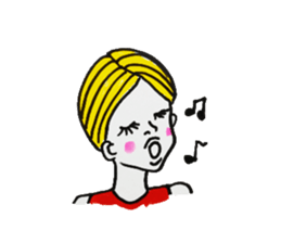 Cool women sticker #5760085