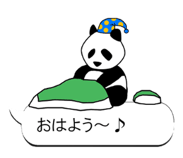 Monochrome Panda PART2 sticker #5760092