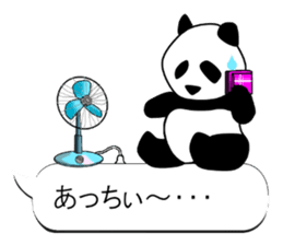 Monochrome Panda PART2 sticker #5760109