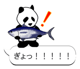 Monochrome Panda PART2 sticker #5760110