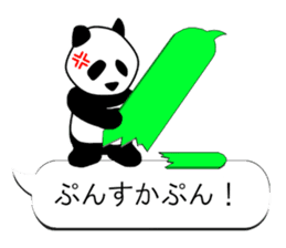 Monochrome Panda PART2 sticker #5760124