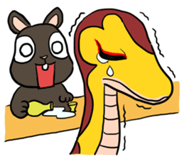 Habu lady sticker #5760506