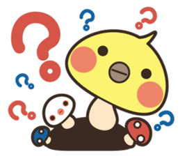Bird mushrooms sticker #5760738