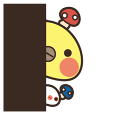 Bird mushrooms sticker #5760745