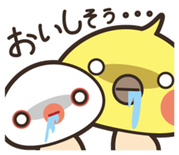 Bird mushrooms sticker #5760753