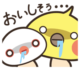 Bird mushrooms sticker #5760753