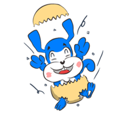 Beni - The Easter Bunny sticker #5760849