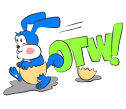 Beni - The Easter Bunny sticker #5760850