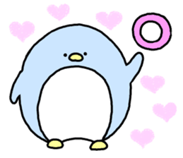 Soothing penguin sticker #5761098