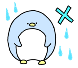 Soothing penguin sticker #5761099