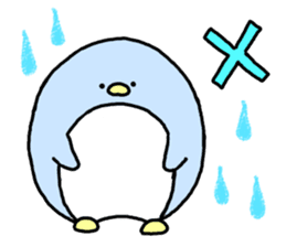 Soothing penguin sticker #5761099
