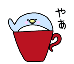 Soothing penguin sticker #5761101