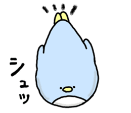 Soothing penguin sticker #5761104