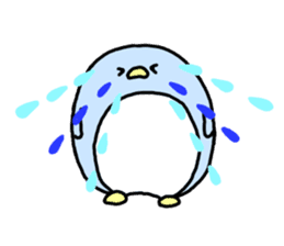 Soothing penguin sticker #5761111