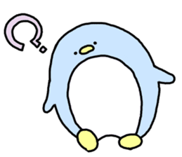 Soothing penguin sticker #5761113
